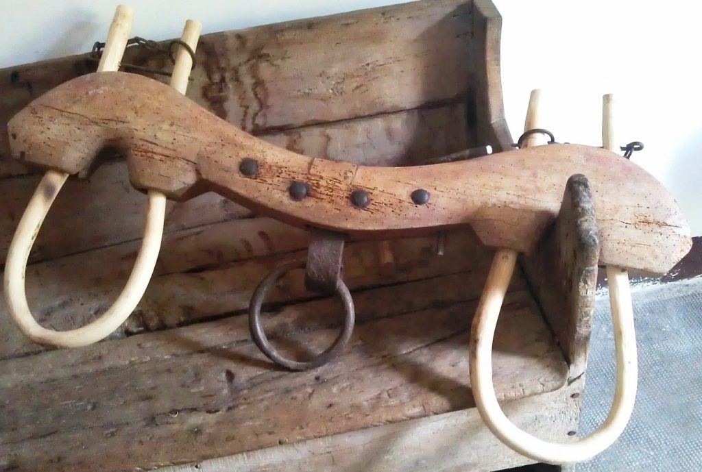 This yoke for oxen is a picture of how God wants to partner with us.