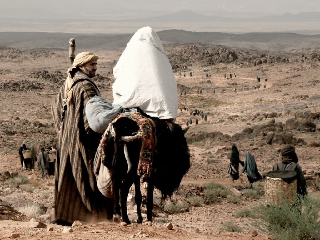 How did Mary feel riding on a donkey when she was nine months pregnant?